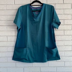 Healing hands scrub top